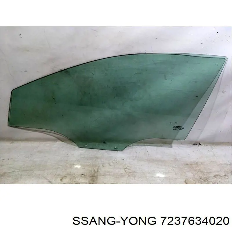 Вікно (передніх дверей) двері Ssang Yong 7237634020 ціна, від 23.45 USD
