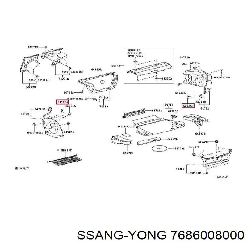  7686008000 Ssang Yong