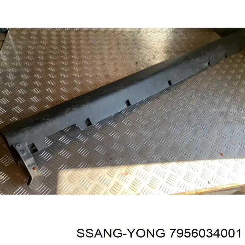 Накладка зовнішня (молдинг) порога, правий Ssang Yong 7956034001 ціна, від 22.15 USD