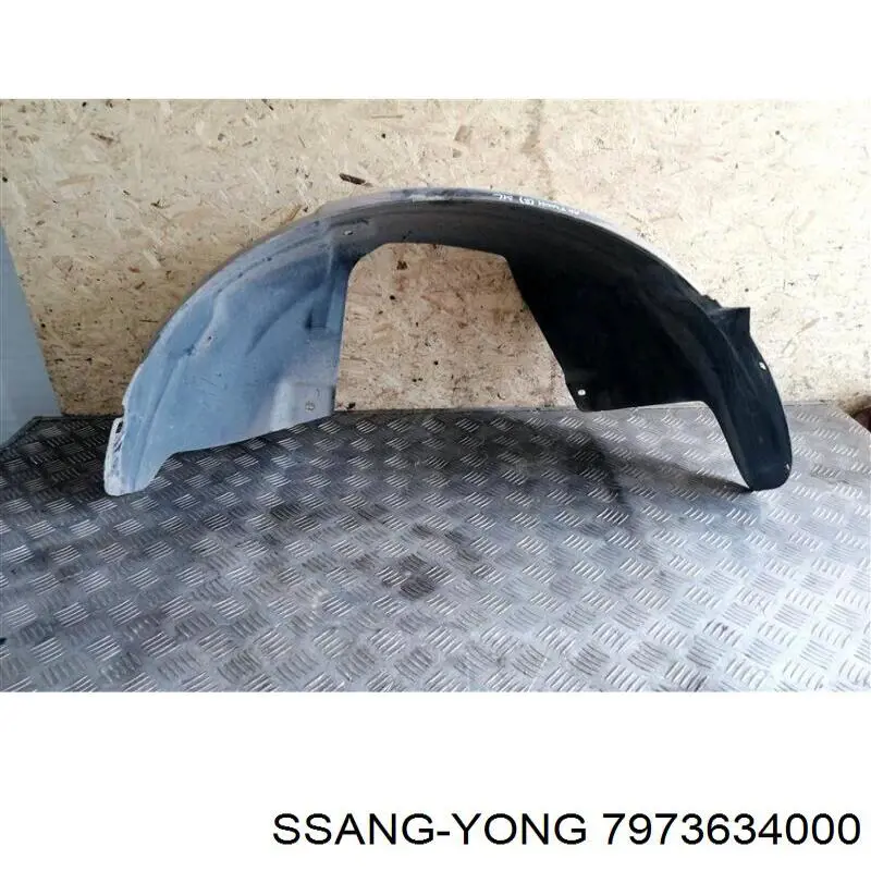Підкрилок заднього крила, лівий Ssang Yong 7973634000 ціна, від 20.41 USD