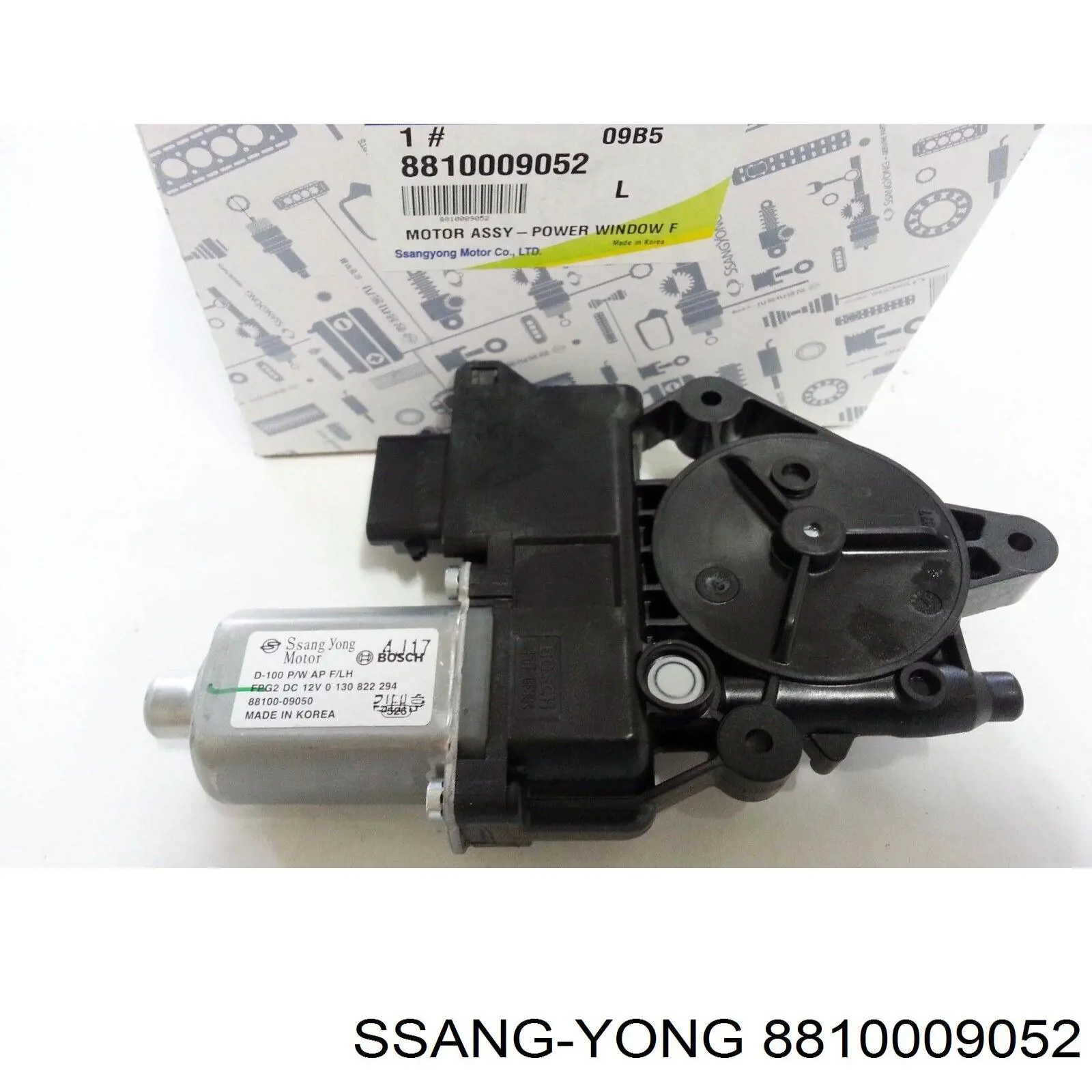 Мотор склопідйомника дверей передніх, лівих Ssang Yong 8810009051 ціна, від 55.87 USD