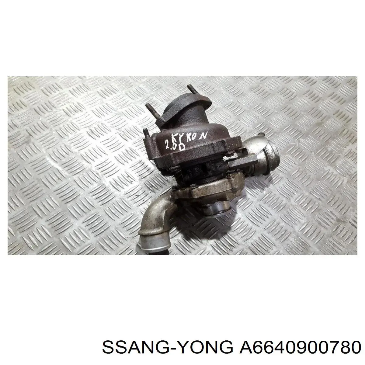 Турбіна Ssang Yong A6640900780 ціна, від 263.48 USD