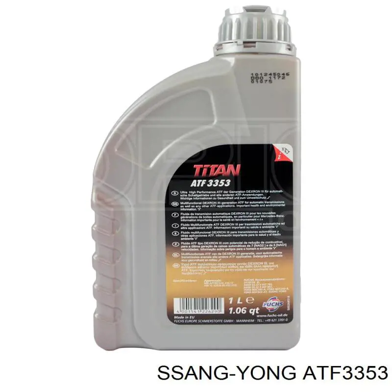  ATF3353 Ssang Yong