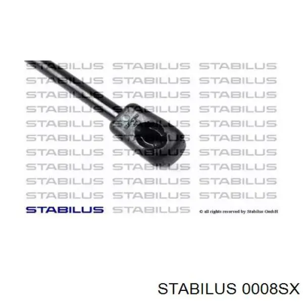 Купити 0008SX Stabilus Амортизатор двері багажника