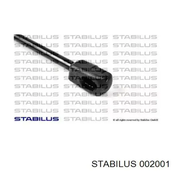 Амортизатор двері задньої Stabilus 002001 ціна, від 9.93 USD