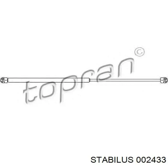 Амортизатор капота 002433 Stabilus