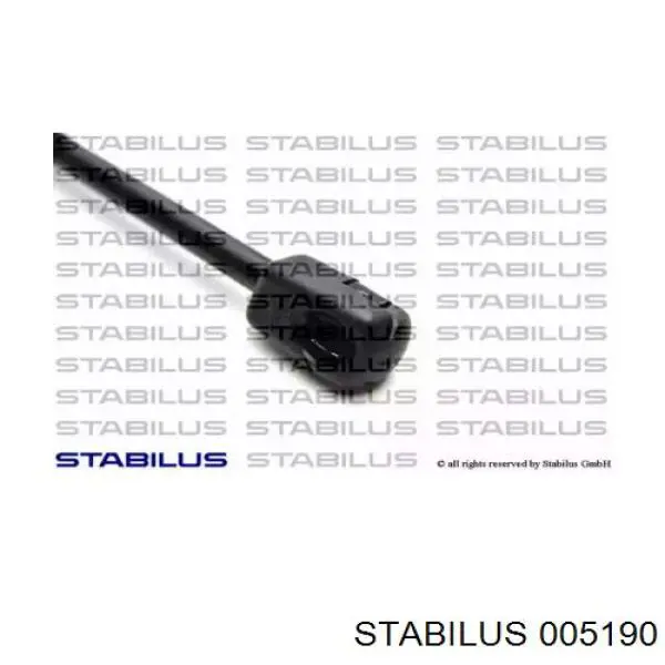 005190 Stabilus амортизатор кришки багажника/ двері 3/5-ї задньої