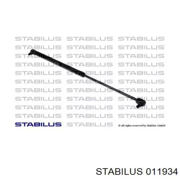 011934 Stabilus амортизатор кришки багажника/ двері 3/5-ї задньої