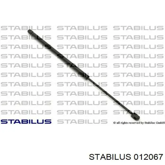 Амортизатор багажника 012067 Stabilus
