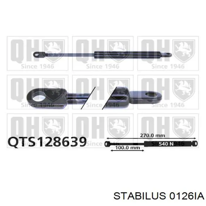 Купити ZS07072 Japan Parts Амортизатор під капот