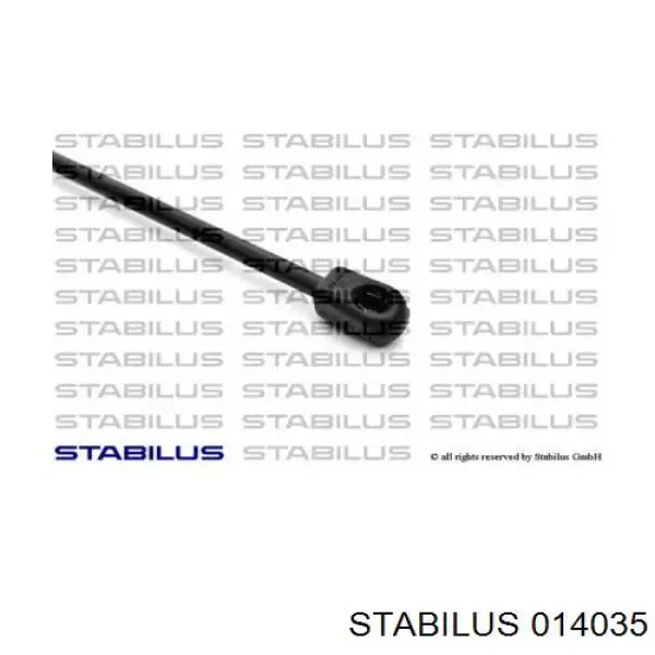 Купити 014035 Stabilus Амортизатор скла задніх, 3/5-ї двері (ляди)