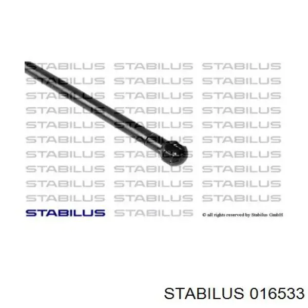 Купити 016533 Stabilus Амортизатор двері багажника