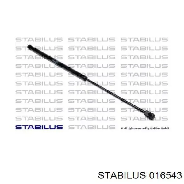 016543 Stabilus амортизатор кришки багажника/ двері 3/5-ї задньої