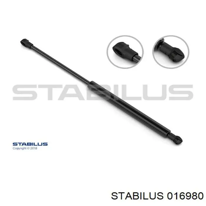 Амортизатор капота лівий 016980 Stabilus