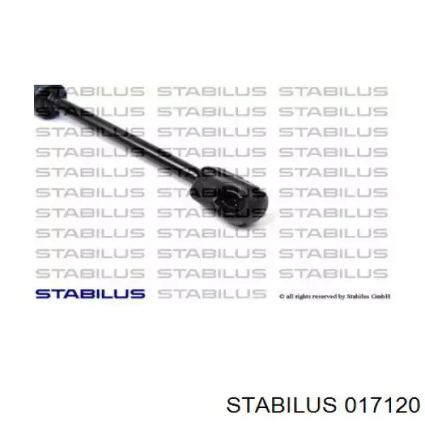 017120 Stabilus амортизатор кришки багажника/ двері 3/5-ї задньої