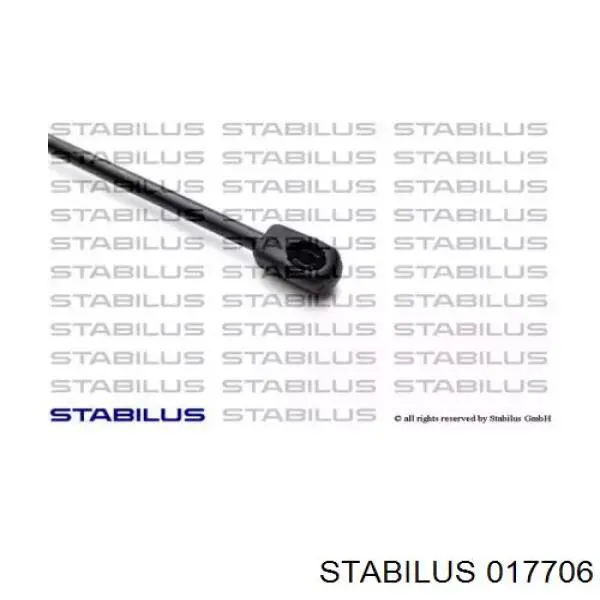 017706 Stabilus амортизатор кришки багажника/ двері 3/5-ї задньої
