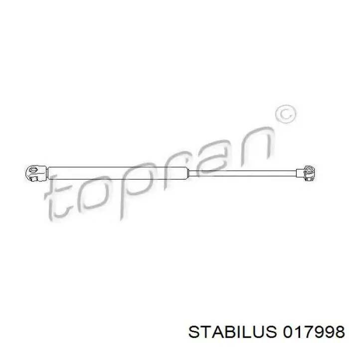 Амортизатор капота 017998 Stabilus