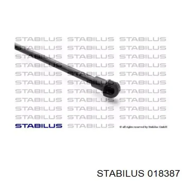 018387 Stabilus амортизатор кришки багажника/ двері 3/5-ї задньої