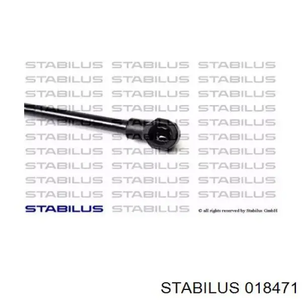 Амортизатор двері задньої Stabilus 018471 ціна, від 9.91 USD