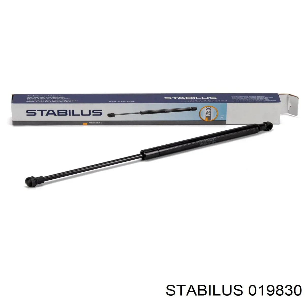 019830 Stabilus Амортизатор кришки багажника / двері 3/5-ї задньої