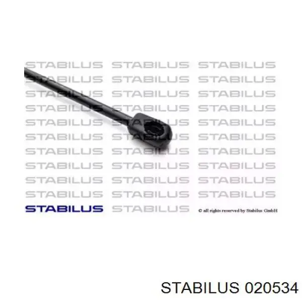 020534 Stabilus амортизатор кришки багажника/ двері 3/5-ї задньої