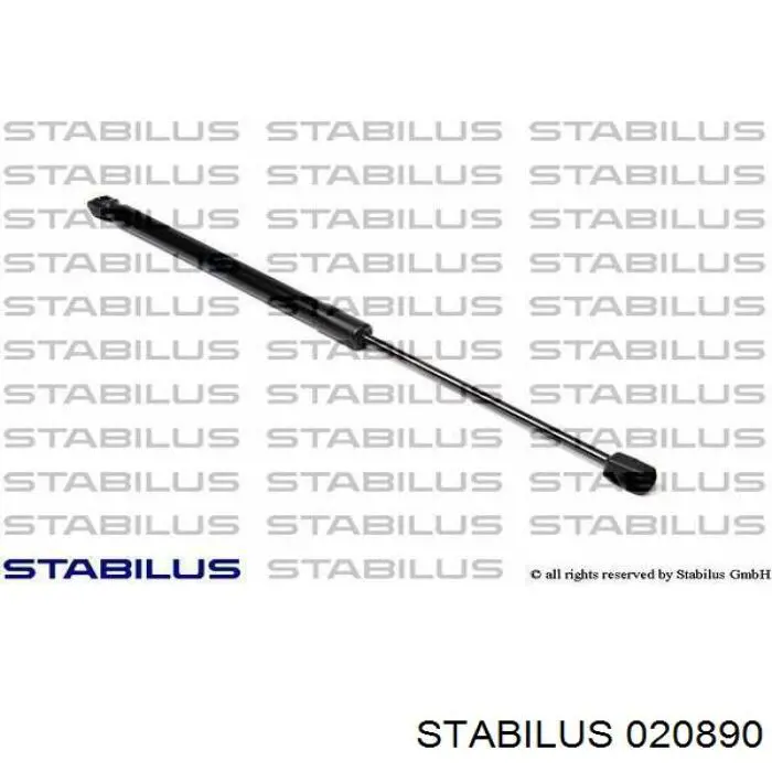 020890 Stabilus амортизатор кришки багажника/ двері 3/5-ї задньої
