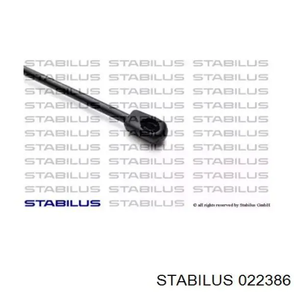 022386 Stabilus амортизатор кришки багажника/ двері 3/5-ї задньої