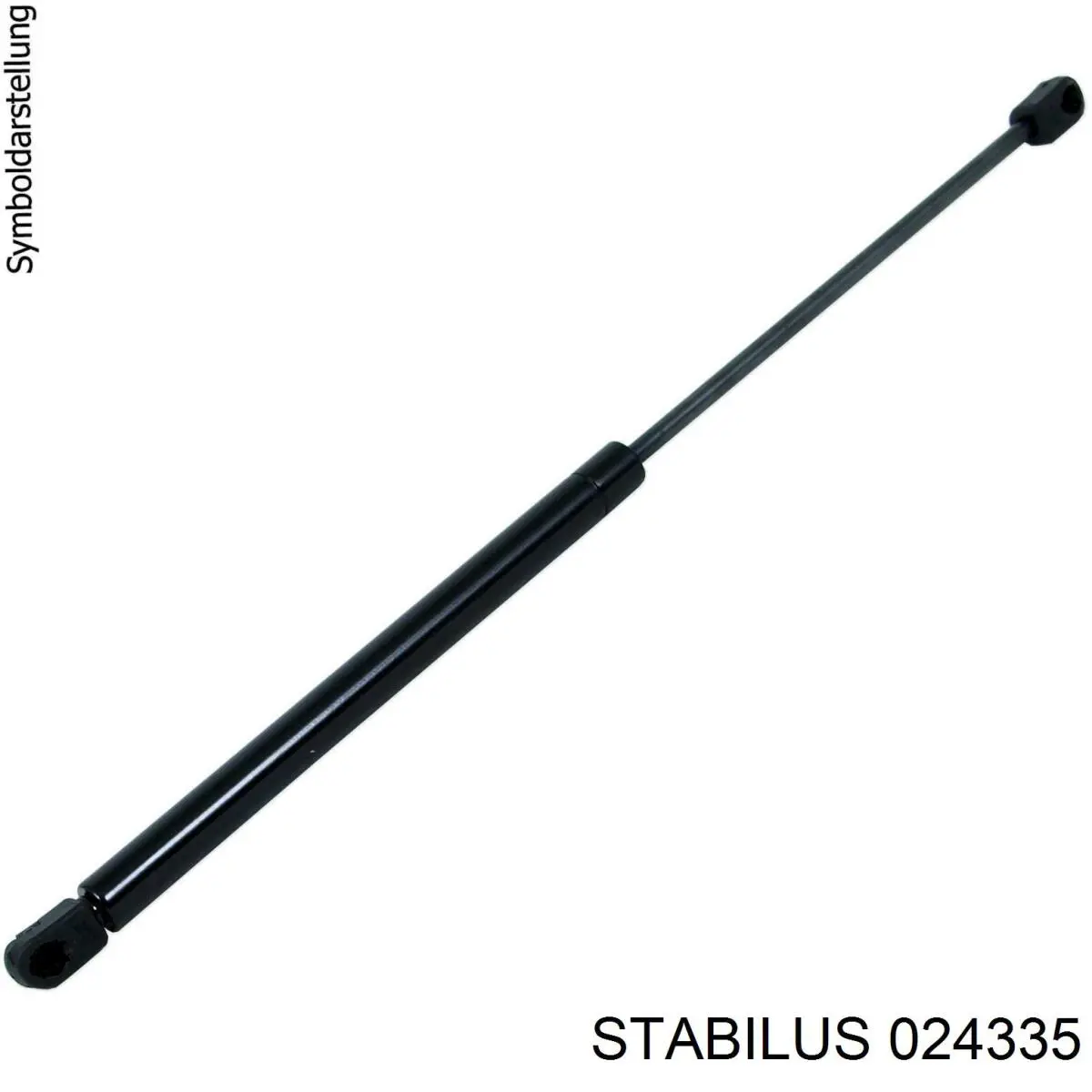 024335 Stabilus Амортизатор кришки багажника / двері 3/5-ї задньої
