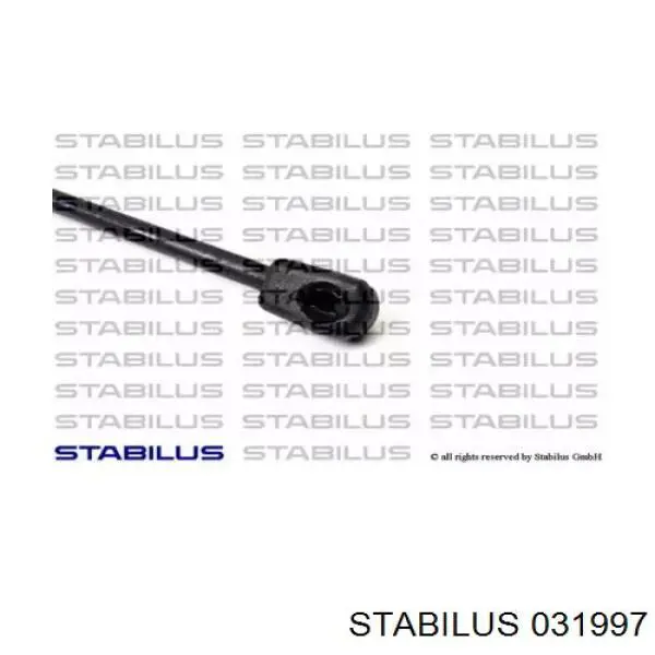 031997 Stabilus амортизатор кришки багажника/ двері 3/5-ї задньої