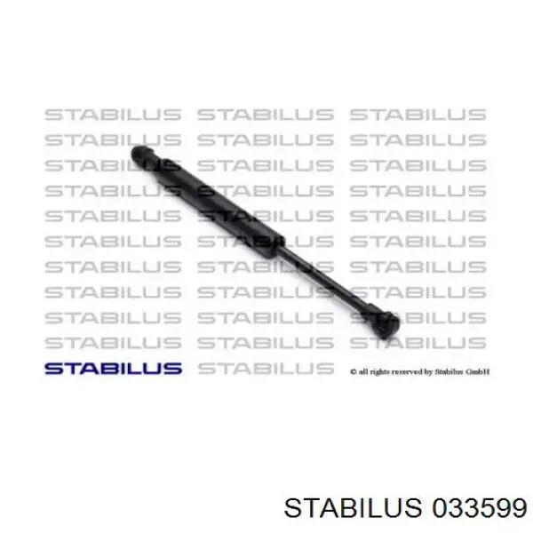 Амортизатор капота 033599 Stabilus