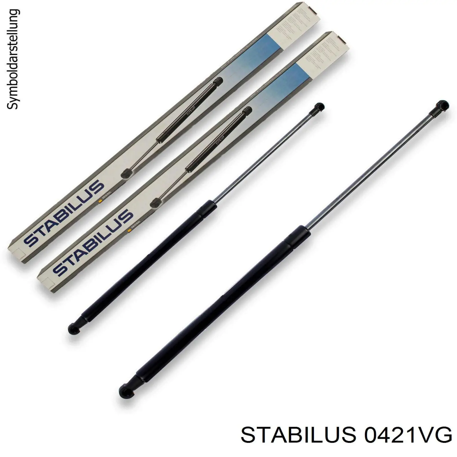 0421VG Stabilus Амортизатор кришки багажника / двері 3/5-ї задньої
