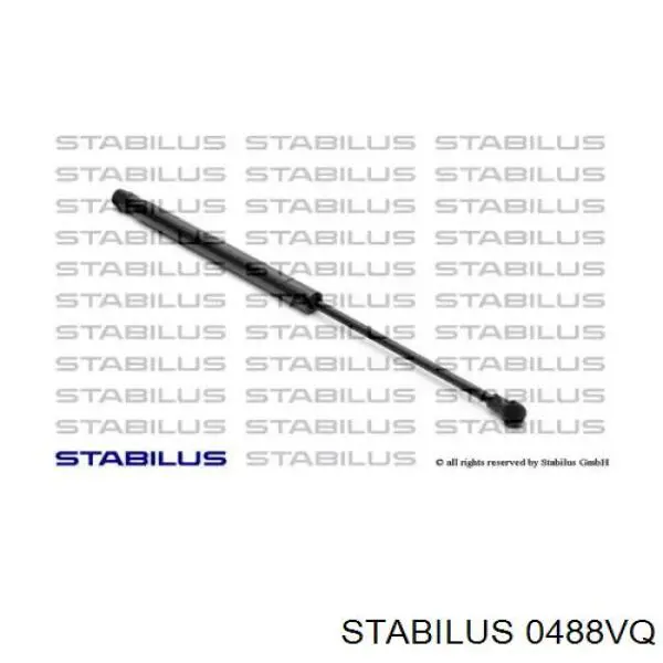 Амортизатор капота 0488VQ Stabilus