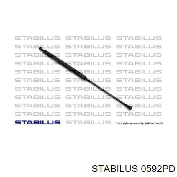 Амортизатор капота газовий Stabilus 0592PD ціна, від 13.19 USD