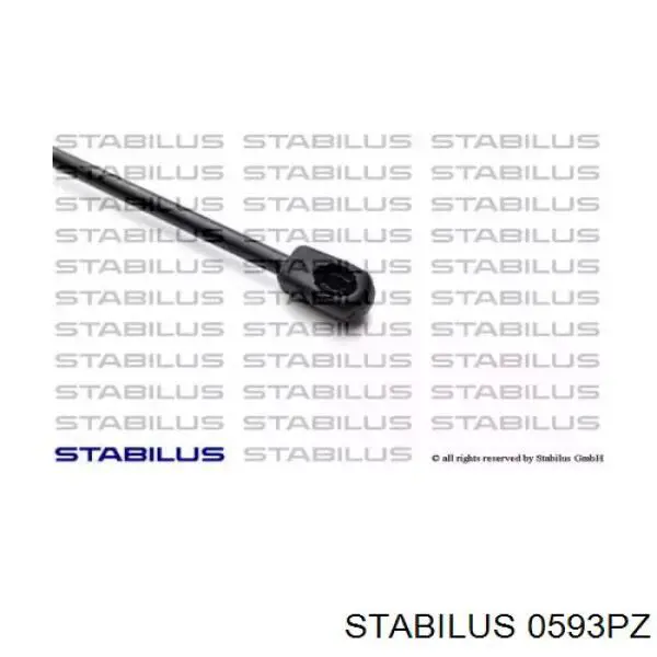 Купити 0593PZ Stabilus Амортизатор під капот