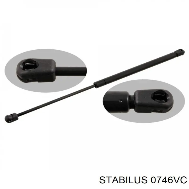 Купити 0746VC Stabilus Амортизатор двері багажника