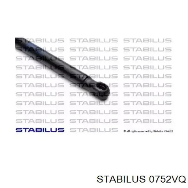 Купити 0752VQ Stabilus Амортизатор двері багажника