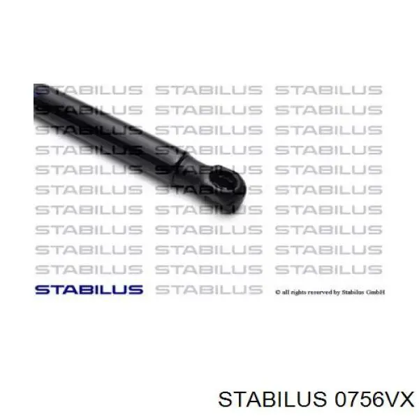 0756VX Stabilus Амортизатор кришки багажника / двері 3/5-ї задньої
