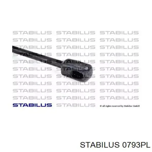 0793PL Stabilus амортизатор кришки багажника/ двері 3/5-ї задньої