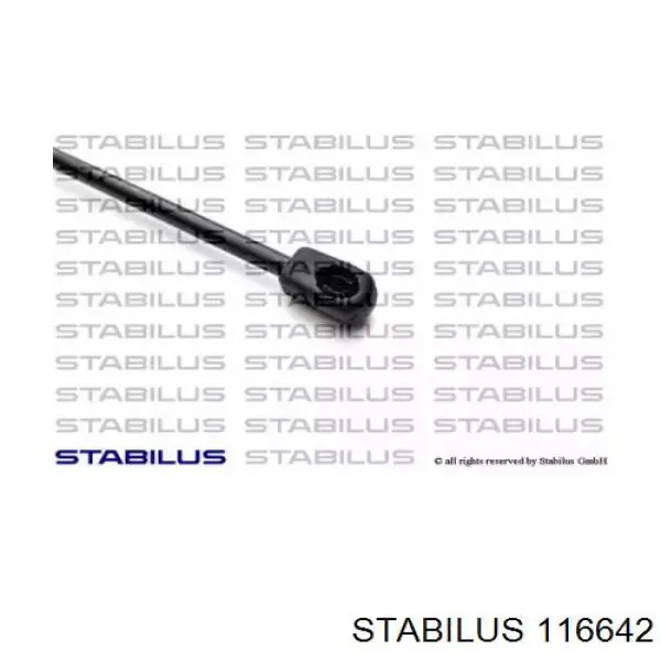 116642 Stabilus Амортизатор кришки багажника / двері 3/5-ї задньої