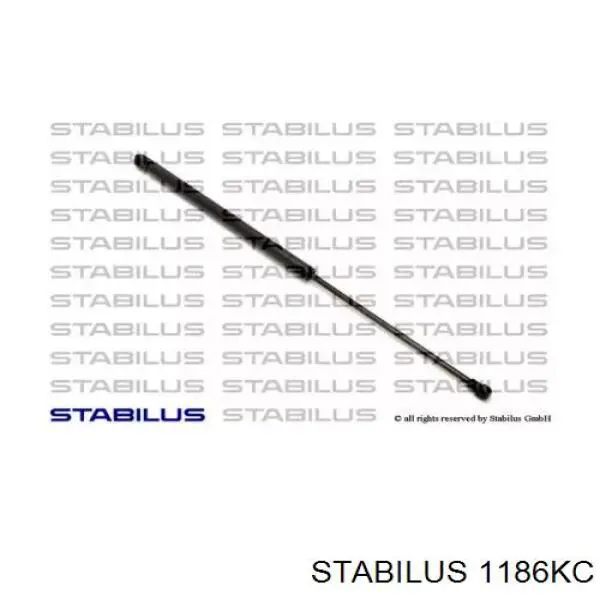 Амортизатор кришки багажника/ двері 3/5-ї задньої 1186KC Stabilus