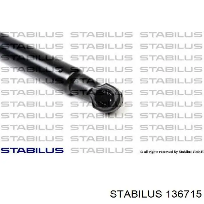 Амортизатор багажника 136715 Stabilus