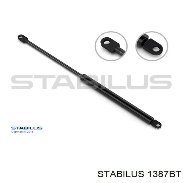 Амортизатор капота 1387BT Stabilus