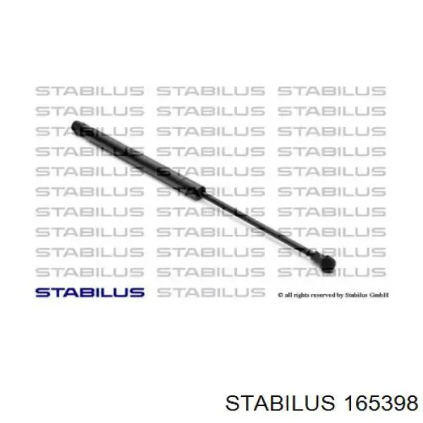 Купити 165398 Stabilus Амортизатор під капот