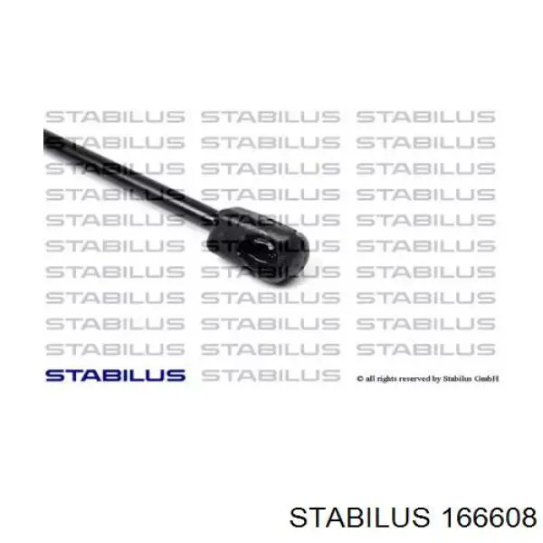 166608 Stabilus амортизатор капота