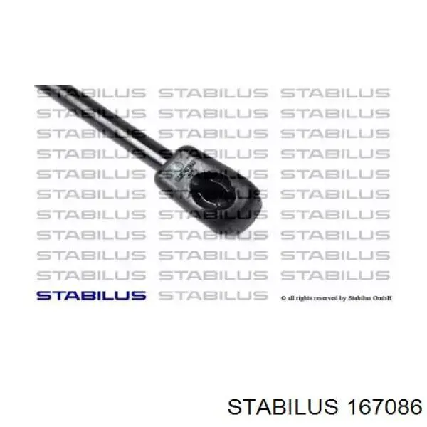 Купити 167086 Stabilus Амортизатор двері багажника