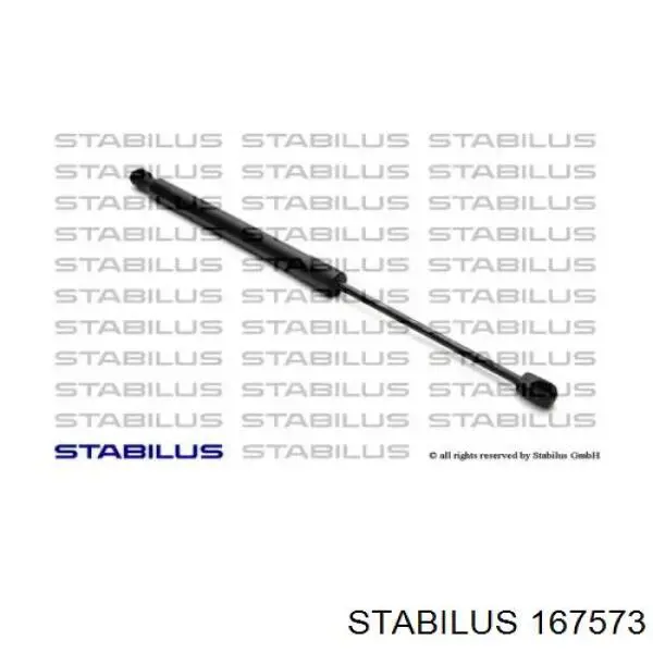 167573 Stabilus амортизатор кришки багажника/ двері 3/5-ї задньої