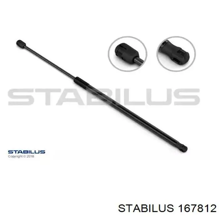 Купити 167812 Stabilus Амортизатор двері багажника
