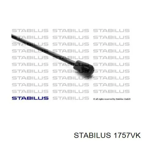 Амортизатор багажника 1757VK Stabilus