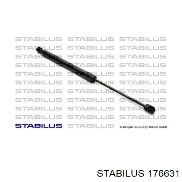Купити 176631 Stabilus Амортизатор двері багажника