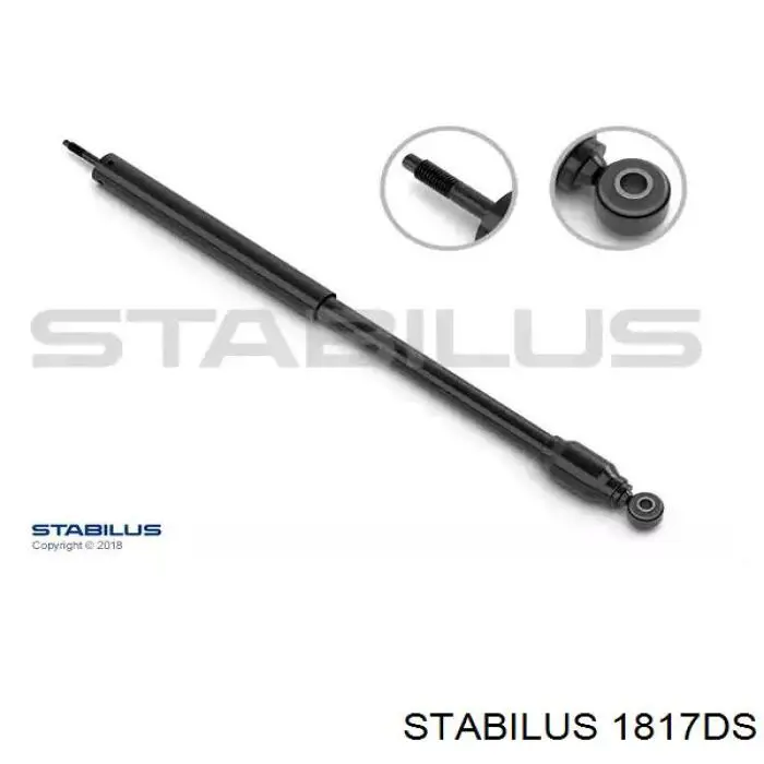 1817DS Stabilus Демпфер рульового механізму